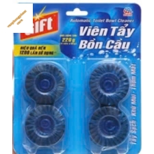 Viên tẩy bồn cầu Gift ( 4 viên/ vỉ)