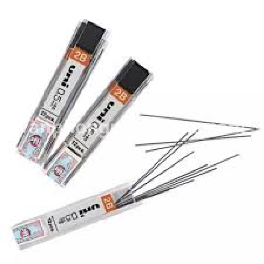 Ruột Bút Chì Bấm (Uni Ruột đen tốt) “0.5” (Hàng Nhật)