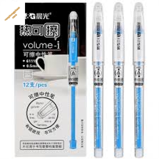 Bút Nước Gel M&G AKP61115 Xoá được màu xanh
