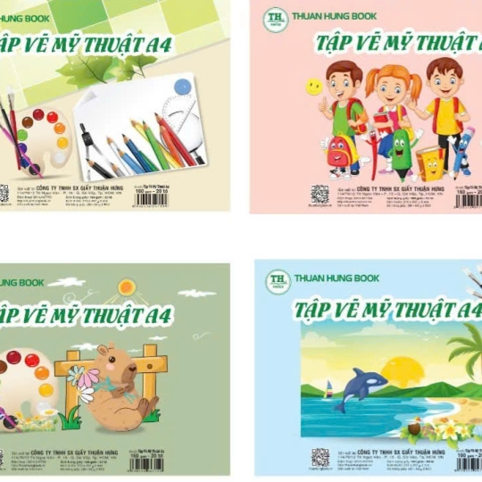 Tập vẽ mỹ thuật A4 20 tờ