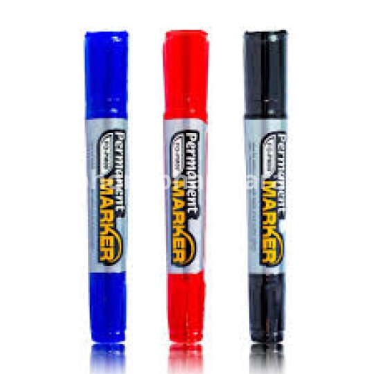 Bút lông dầu Thiên Long FO-PM09  Đen - Đỏ - Xanh