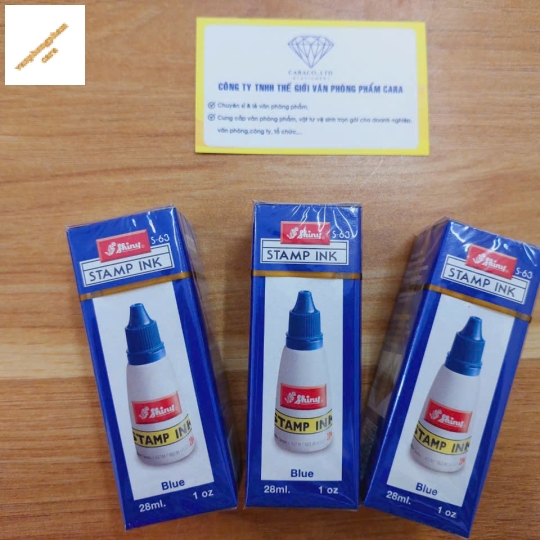Mực dấu Shiny S63 -Xanh