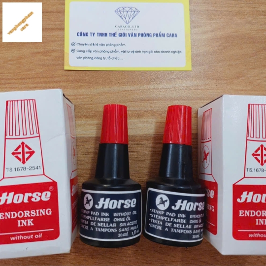 Mực dấu Horse-Đỏ (Chính hãng)
